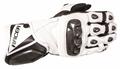 RACER GLOVES HIGH PER KANGAROO KNOX BIANCO NERO
