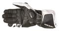 RACER GLOVES HIGH PER KANGAROO KNOX BIANCO NERO