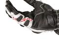 RACER GLOVES HIGH PER KANGAROO KNOX BIANCO NERO