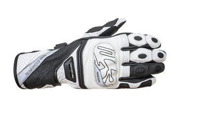 RACER GLOVES GRIP II KNOX WHITE