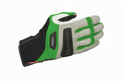 RACER GLOVES RALLY GREEN/WHITE