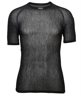 BRYNJE WOOL THERMO LIGHT T-SHIRT M.C. NERO