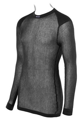 BRYNJE WOOL THERMO SHIRT M.L. INNLEGG BLACK