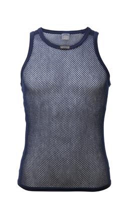 BRYNJE SUPER THERMO A-SHIRT SPALLA STRETTA BLU