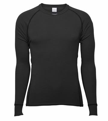 BRYNJE CLASSI WOOL SHIRT M.L. NERO