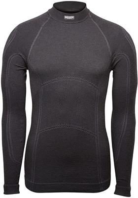 BRYNJE SPRINT SEAMLESS MERINO SHIRT M.L. NERO