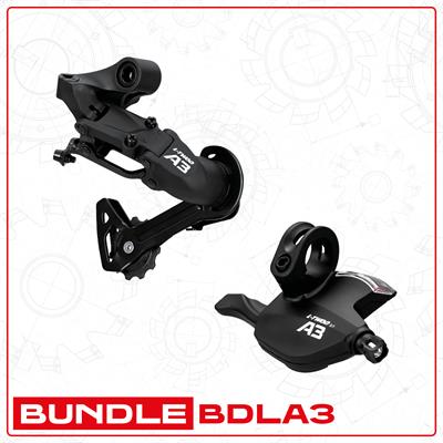 LTWOO BUNDLE CAMBIO A3 8V CARBON+COMANDO A3 8V