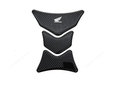 HONDA TANK PAD CARBON LOOK