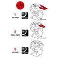 RH+ 3 IN 1 HELMET BLU MATT