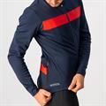 CASTELLI RADDOPPIA 3 JACKET BLU/ROSSO